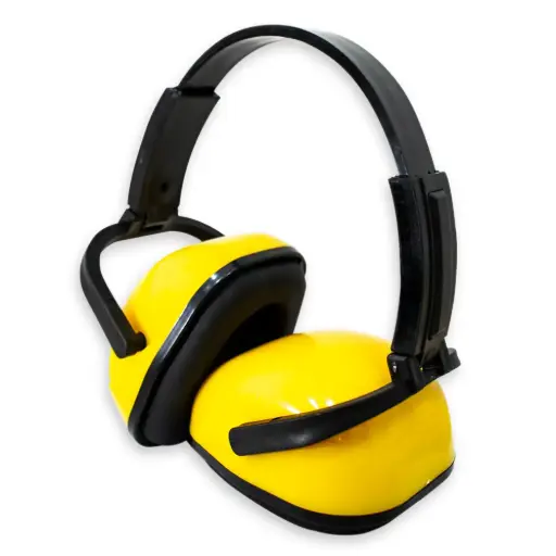 [3002] Tapa Oidos Copa Amarillo Con Protector Uduke HT90130