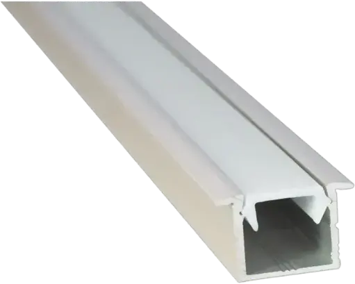 Perfil Led 1813 Riel Difusor Pc 18mm*13mm *2 Metros Mercury