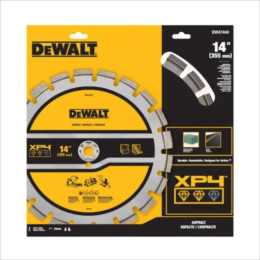 [DW47444] Disco Diamantado Segmentado Xp4 14" Asfalto Dewalt