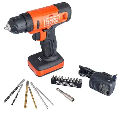 [BCD712VHD-B3] Taladro Atornillador Percutor 3/8 12v Black & Decker
