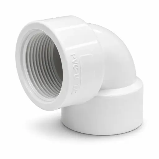Codo Presion Roscado 90° Pvc