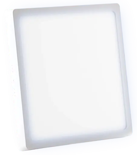 [ELT52] Panel Led Sobreponer Cuadrado 6500K 24w 10" Blanco Elite