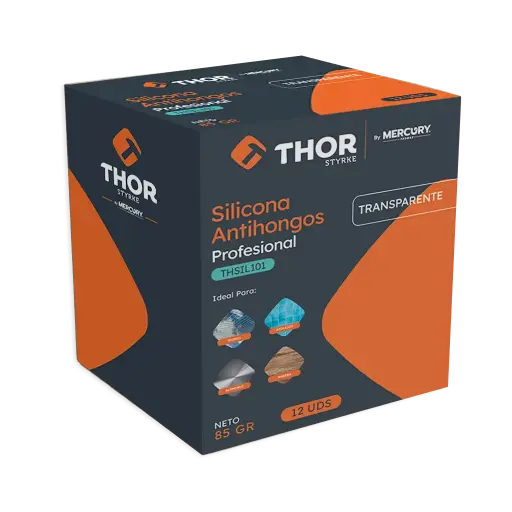 Silicona Antihongos Blister 85gr Thor Caja 12u