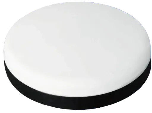[IPL243] Panel Led Frameless Negro 18w Redondo 6500k Sobreponer Mercury