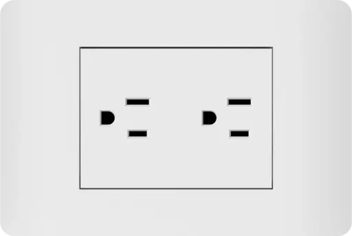 [ETI215] Toma Doble Mercury Blanco Capri