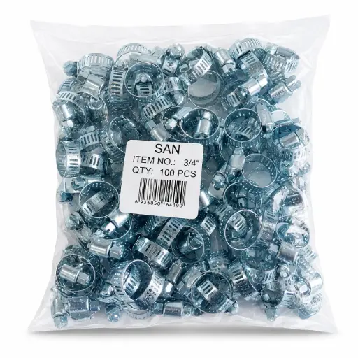 [341006-100] Abrazadera Manguera (3/4) ½ 10-06 Pack 100u