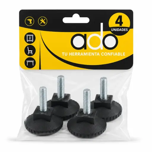Nivelador Plastico Pack 4u