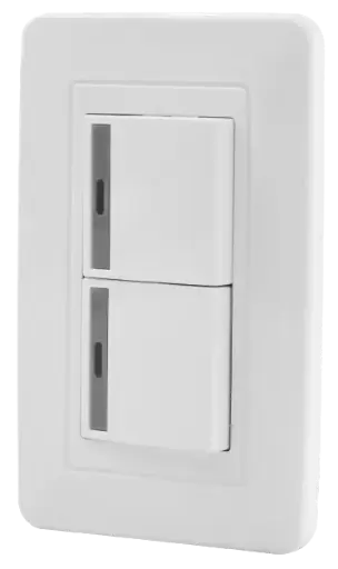[ETI09] Interruptor Doble Conmutable Mercury Blanco 118z-02