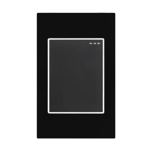 [ETI52] Interruptor Sencillo Conmutable Mercury Black Mirror