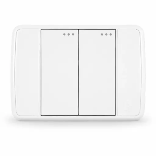 [12321] Interruptor Doble Futura Duke Energy