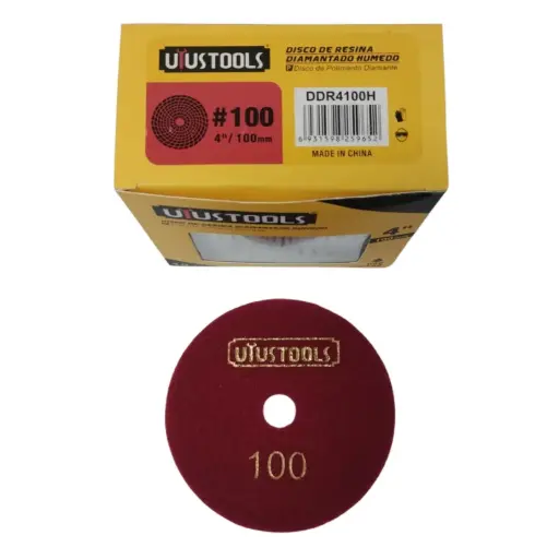 Disco Diamantado de Resina Humedo 4"x 10 unds Uyustools