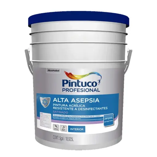 [5891707] Pintura Antibacterial Acrilica Alta Asepsia Pintuco
