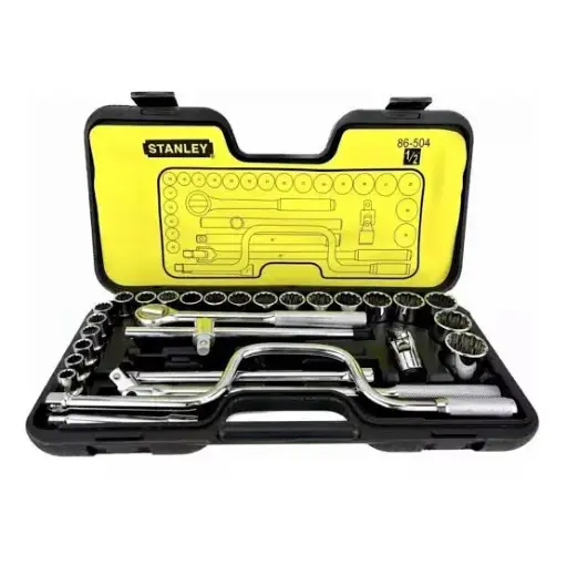 [86-504] Juego De Copas 29 Piezas 1/2” Metrico 10-32mm Stanley