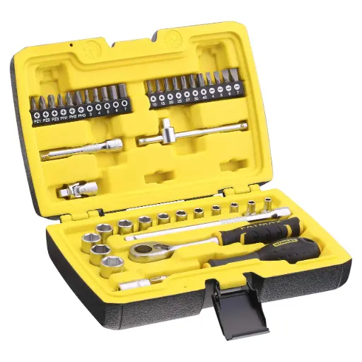 [FMMT82683-1] Juego De Dados Stanley Fatmax de 42 piezas 6 puntas con Cuadrante De 1/4” 
