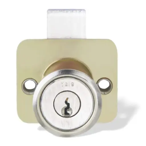 [0005009] Cerradura Mueble 2044 Larga Niquel Brillante Yale