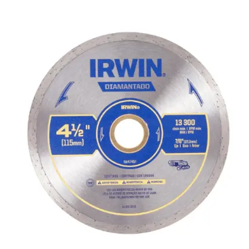 Disco Diamantado Continuo Irwin