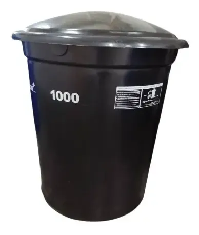 Tanque Plástico Cónico Negro Peñalosa