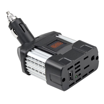 [PI100LA-B3] Inversor eléctrico 12v a 110v 100W Black & Decker
