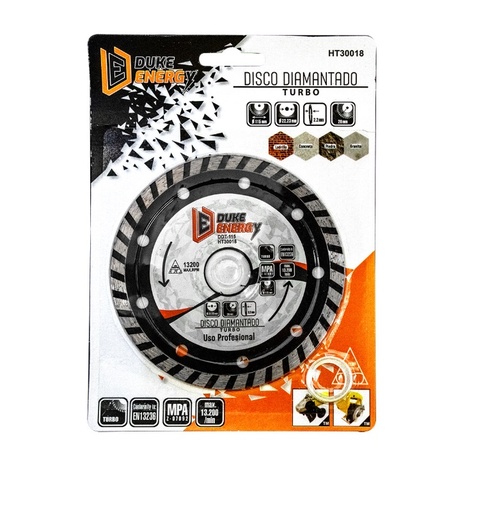 Disco Diamantado Duke Energy