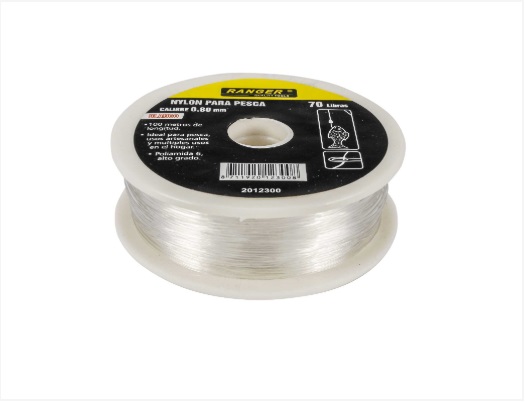 NYLON BLANCO P/PESCA 0.60MM X100M(40LB) B 0.60 RANGER