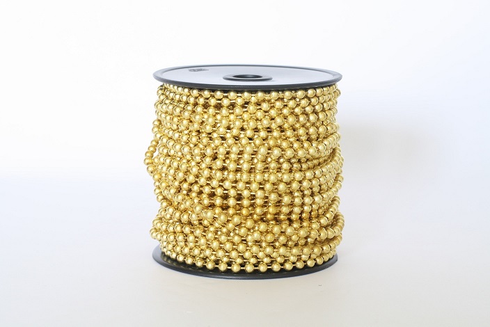 Cadena marquetería bola Niquel PIA