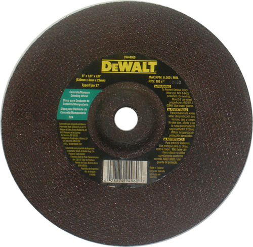 Disco abrasivo de corte Dewalt
