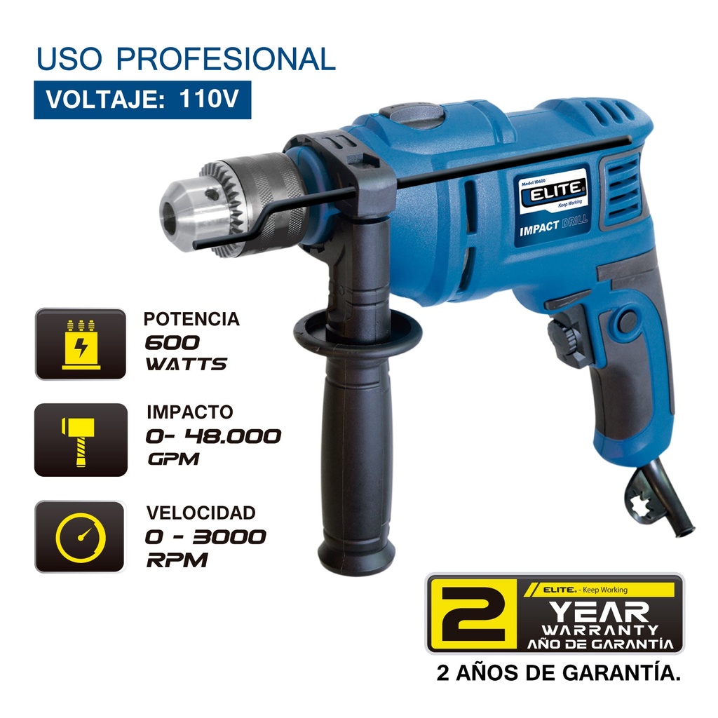 Taladro Elite Tools