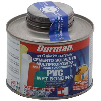 Soldadura PVC Wet Bondig Durman