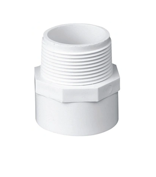 Adaptador macho presion PVC