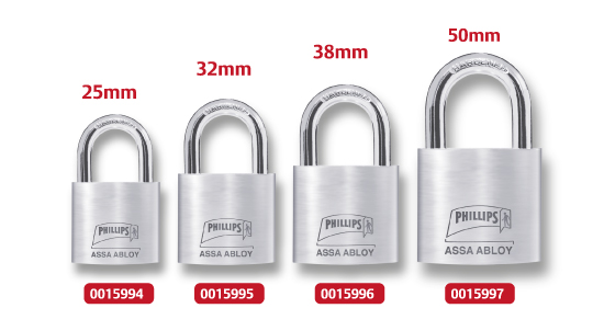 Candados Silver Phillips