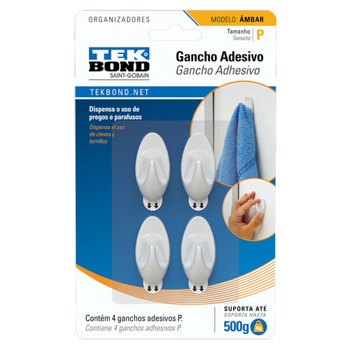 Gancho Adhesivo TekBond