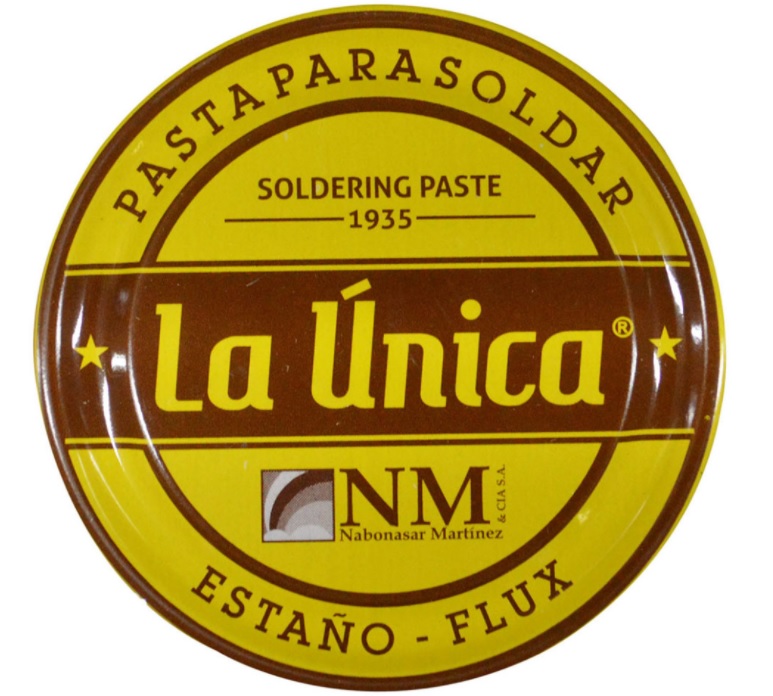 Pomada para estaño La Única / El Chamo