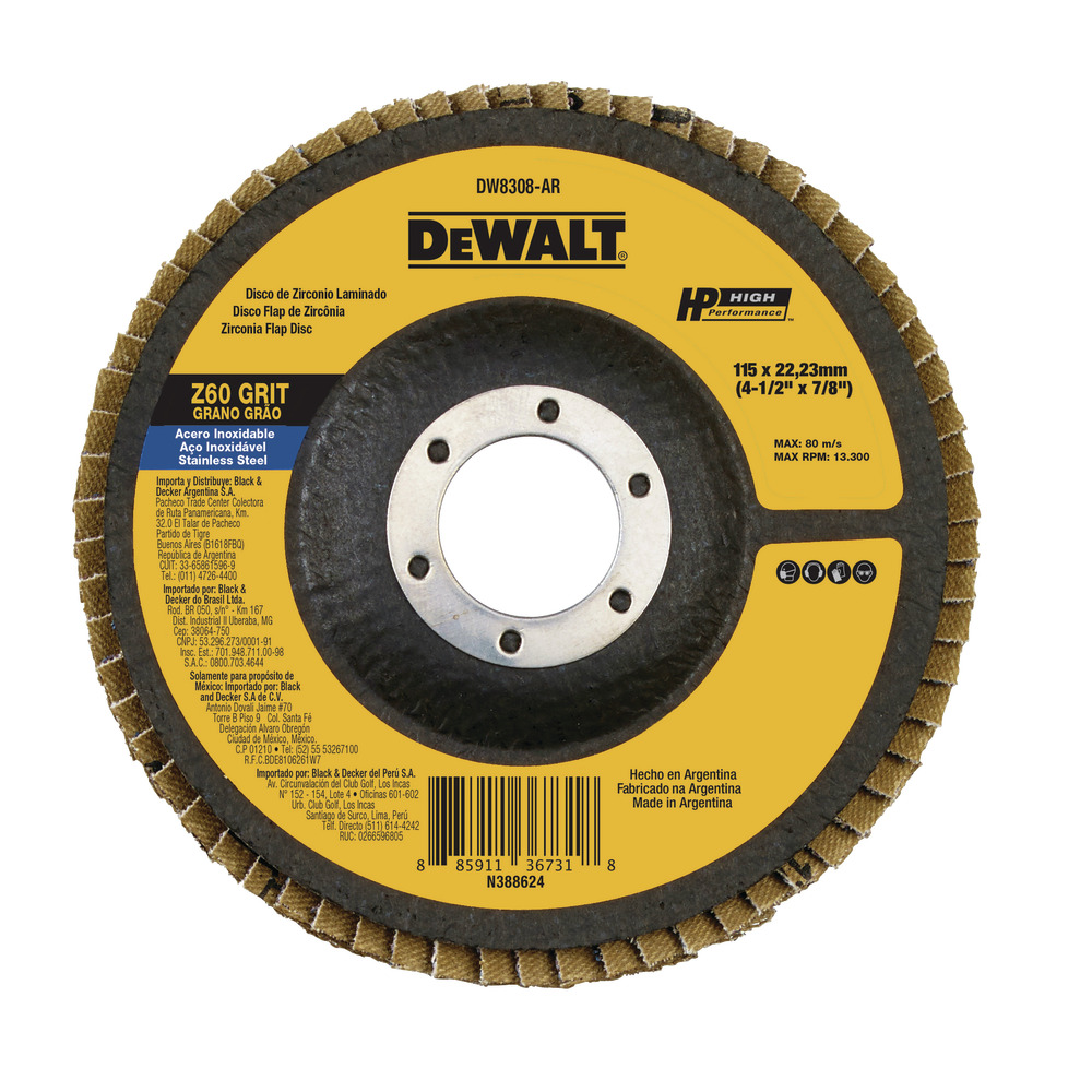 Disco flap Dewalt