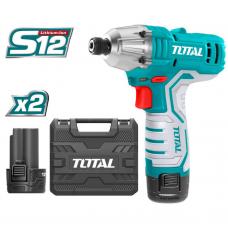 Atornillador de impacto inalámbrico Total Tools