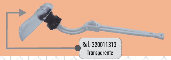Manija de baño Rioplast
