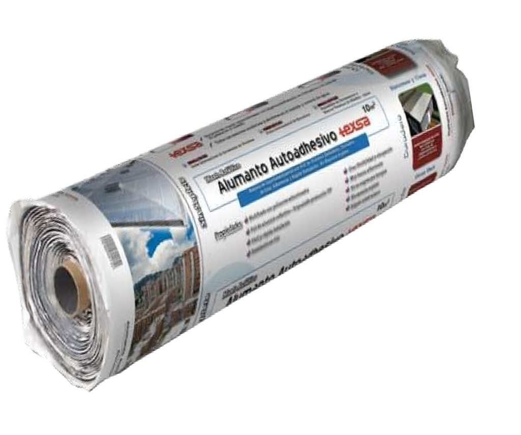 Manto Asfaltico Alumanto Autoadhesivo 2mm 10m2 Texsa