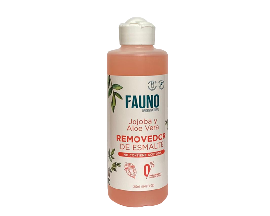 Removedor de esmalte sin acetona Fauno