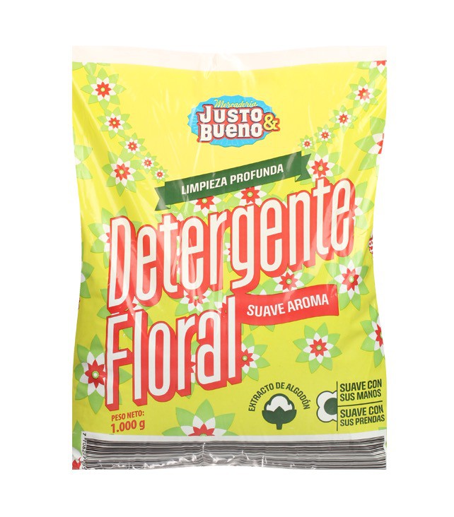 Detergente floral limpieza profunda