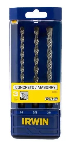 Juego de brocas para concreto Irwin