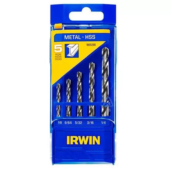 Juego de brocas para metal HSS Irwin