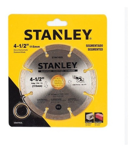 Disco diamantado Stanley