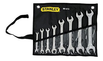 Juego de llaves boca fija Stanley