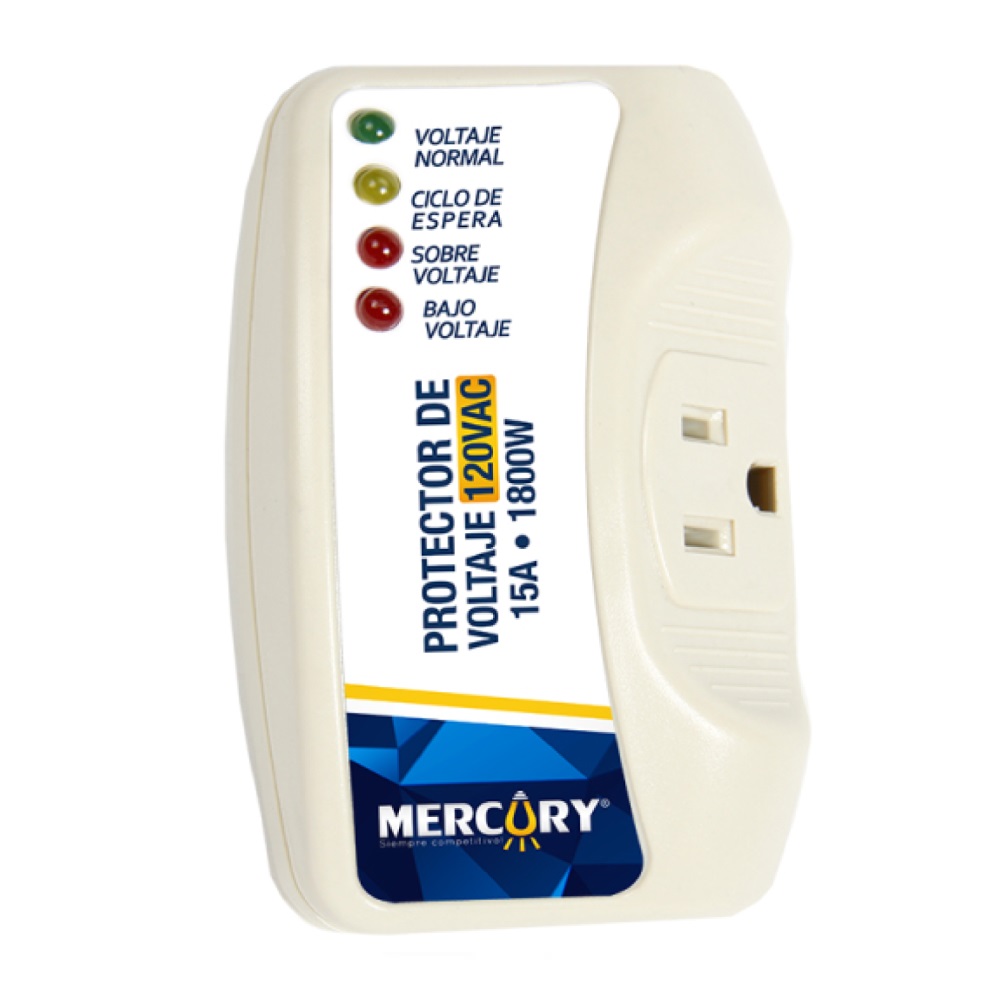 Protector de Voltage 120V AC Mercury