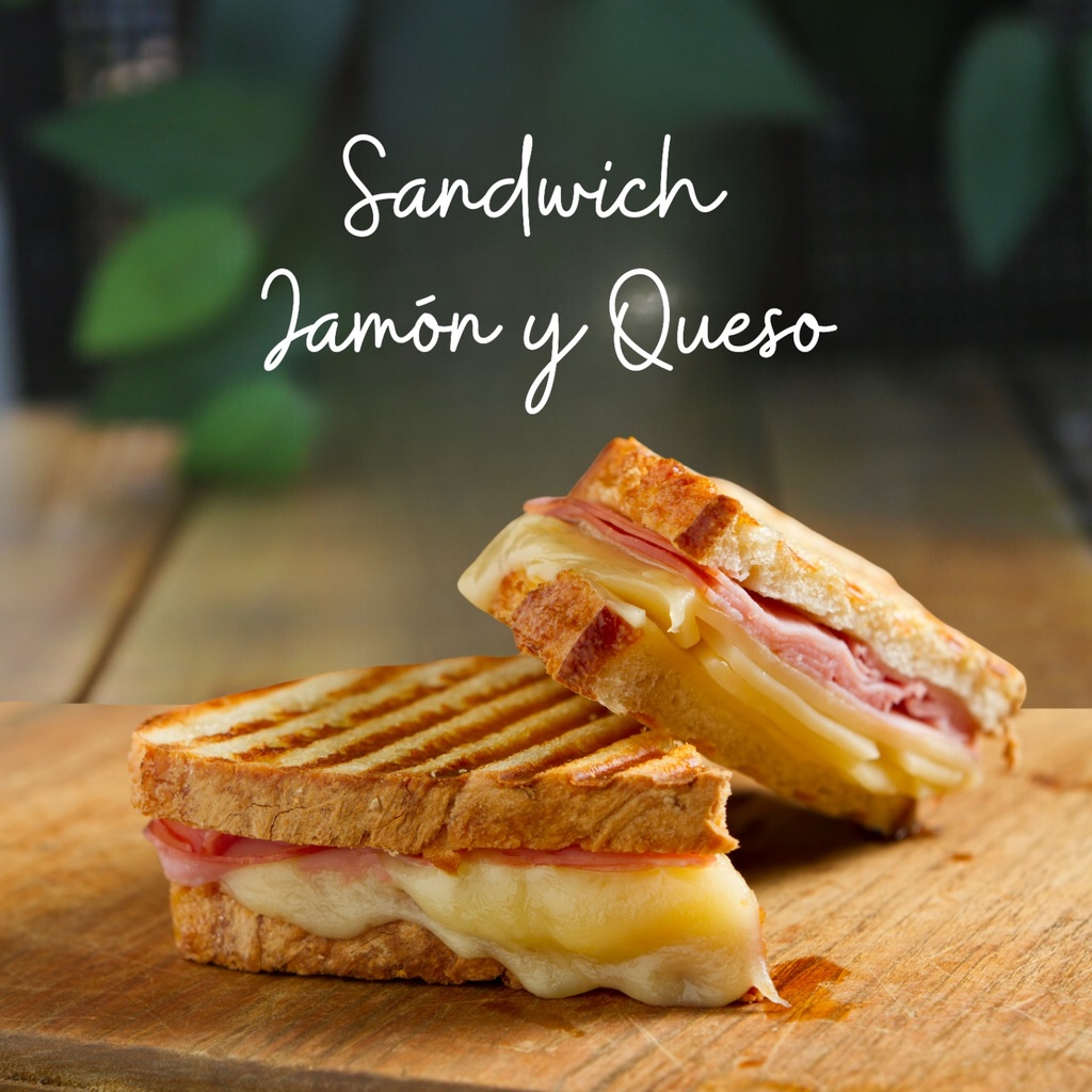 Sandwich Jamon Queso