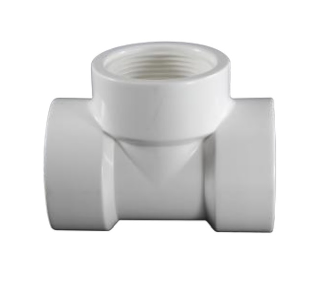 Tee Presión Roscada Pvc