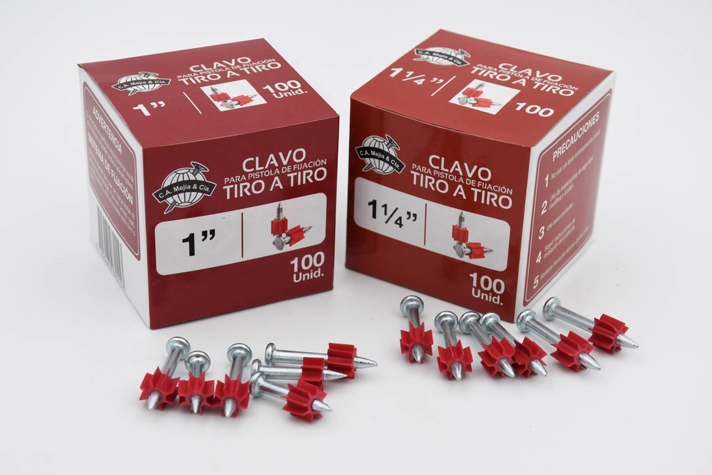 Clavo Pistola Fijacion CA Mejia