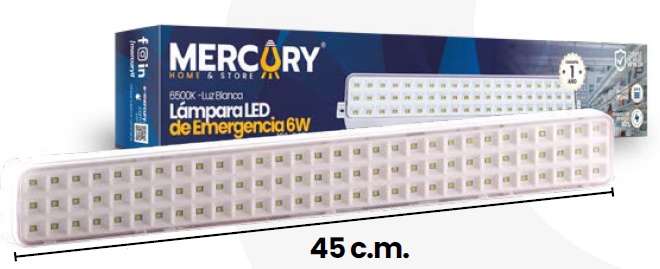 Lámpara de Emergencia Mercury