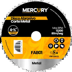 Disco Abrasivo Mercury
