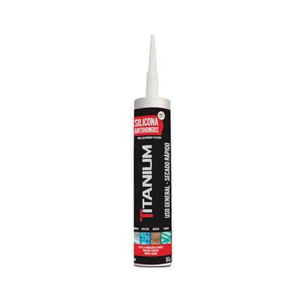 Silicona Antihongos 280 Ml Transparente Titanium