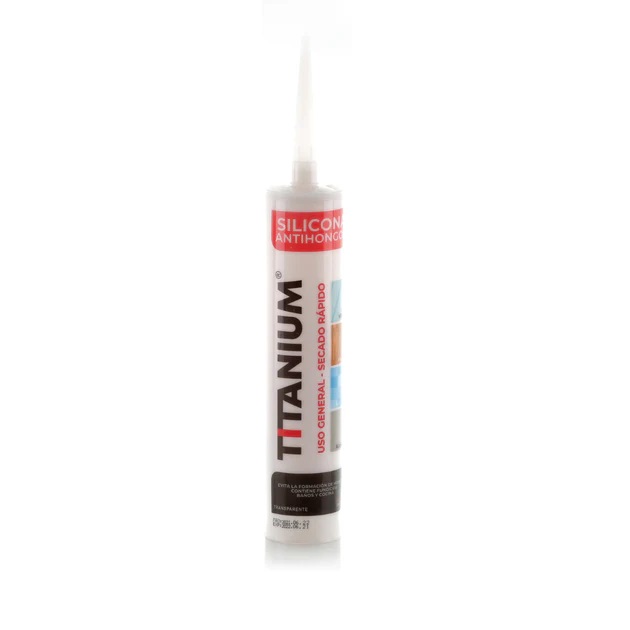 Silicona Antihongos 280 Ml Transparente Titanium